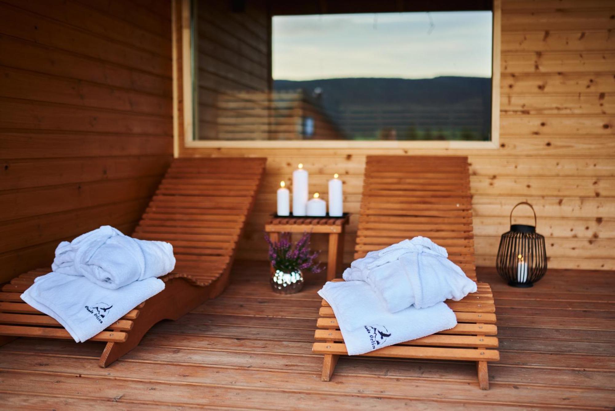 Osada Orlica Klimatyczne Domki Z Widokiem Na Gory I Termalnym Spa Sauna Jacuzzi 4 Km Od Zieleniec Ski Arena Lasowka Ngoại thất bức ảnh