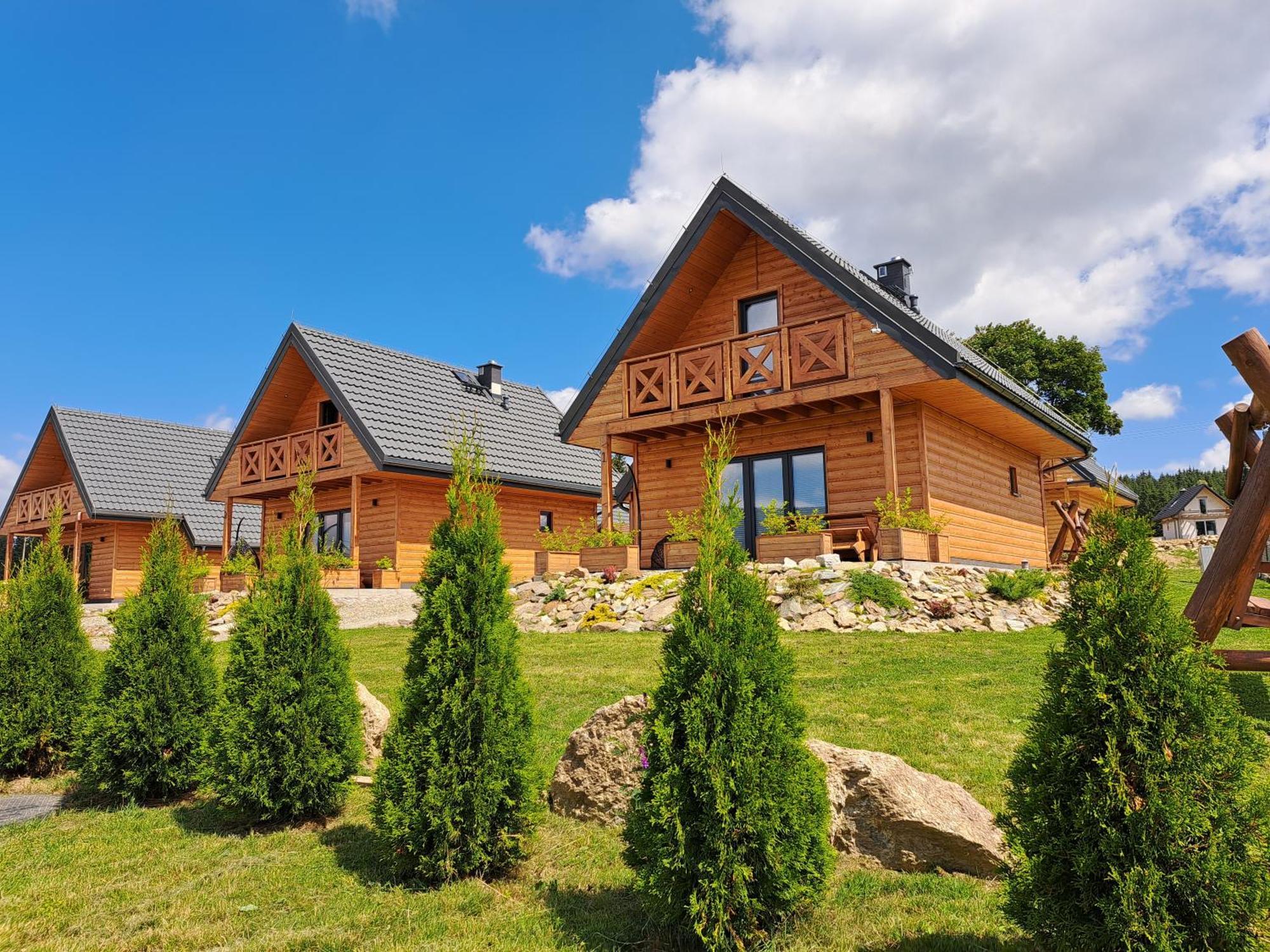 Osada Orlica Klimatyczne Domki Z Widokiem Na Gory I Termalnym Spa Sauna Jacuzzi 4 Km Od Zieleniec Ski Arena Lasowka Ngoại thất bức ảnh