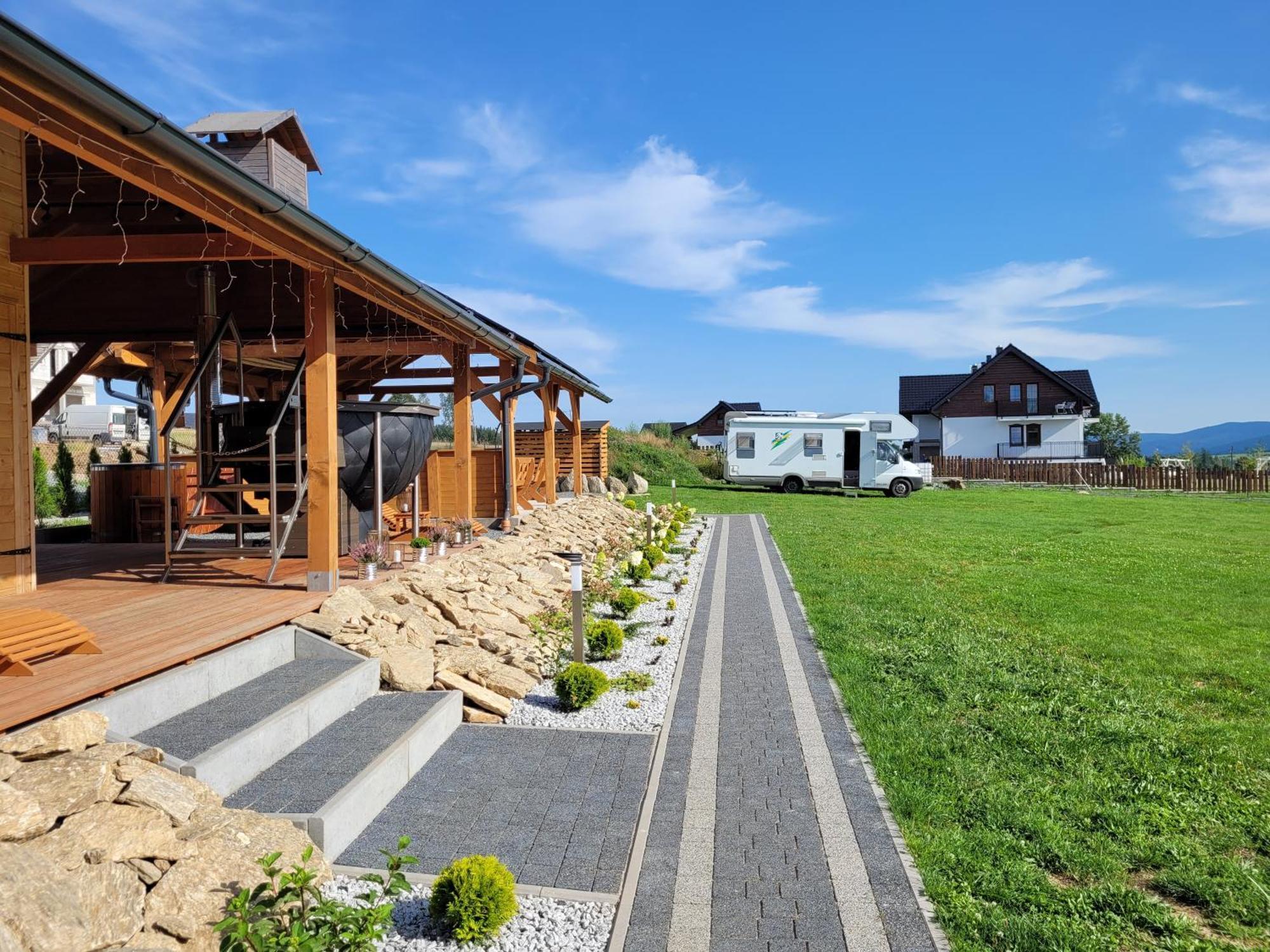 Osada Orlica Klimatyczne Domki Z Widokiem Na Gory I Termalnym Spa Sauna Jacuzzi 4 Km Od Zieleniec Ski Arena Lasowka Ngoại thất bức ảnh