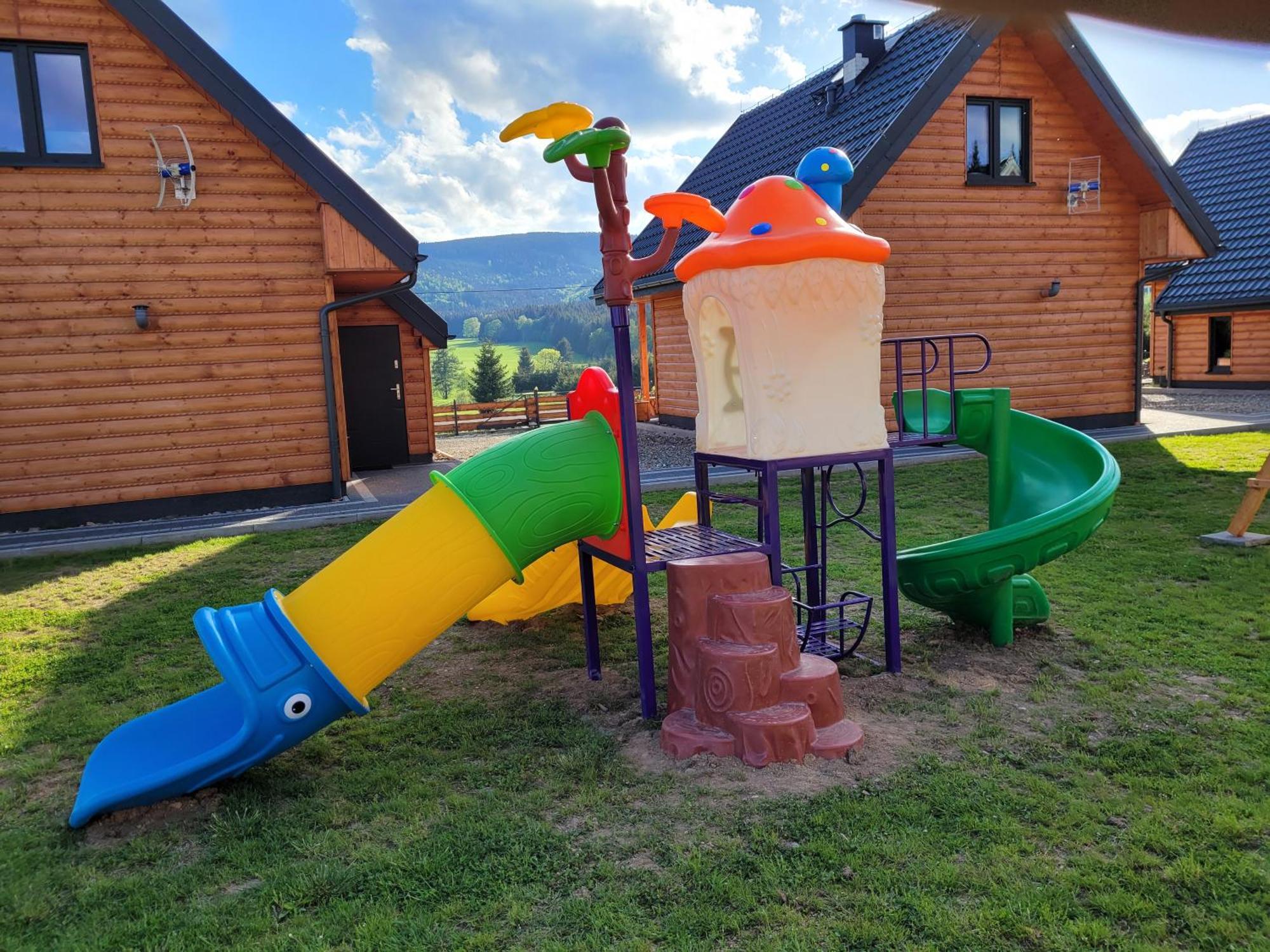 Osada Orlica Klimatyczne Domki Z Widokiem Na Gory I Termalnym Spa Sauna Jacuzzi 4 Km Od Zieleniec Ski Arena Lasowka Ngoại thất bức ảnh