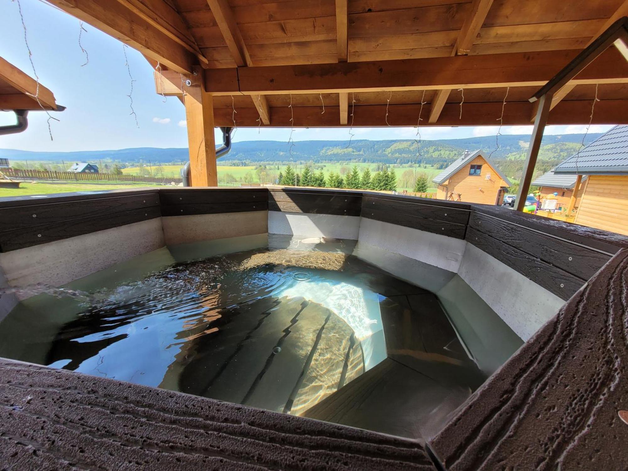 Osada Orlica Klimatyczne Domki Z Widokiem Na Gory I Termalnym Spa Sauna Jacuzzi 4 Km Od Zieleniec Ski Arena Lasowka Ngoại thất bức ảnh