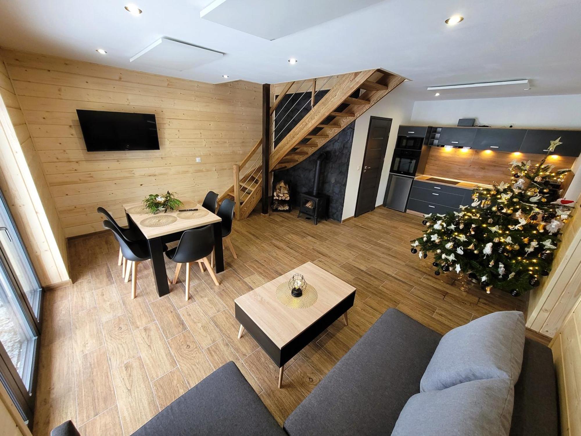 Osada Orlica Klimatyczne Domki Z Widokiem Na Gory I Termalnym Spa Sauna Jacuzzi 4 Km Od Zieleniec Ski Arena Lasowka Ngoại thất bức ảnh